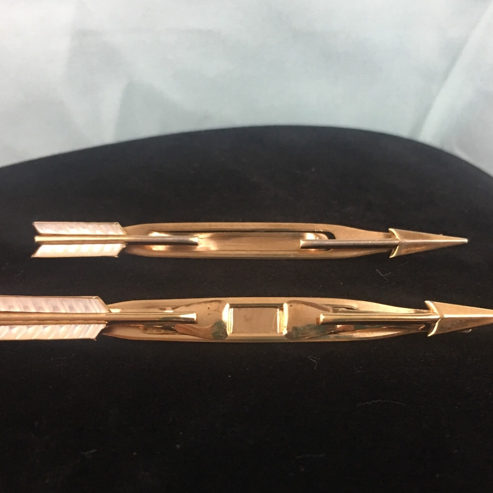 Vintage "Swank" Tie Clips